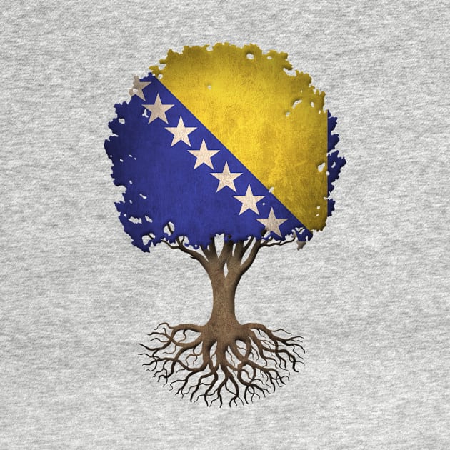 Tree of Life with Bosnian Flag by jeffbartels